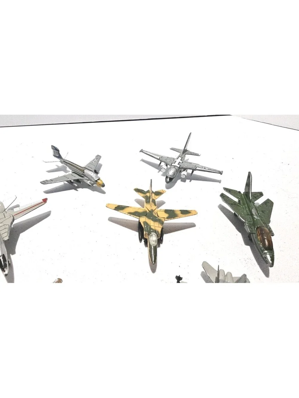 Vintage Zylmex Zee Toys Dyna-Flites Military Diecast Aircraft Lot of 7 Planes